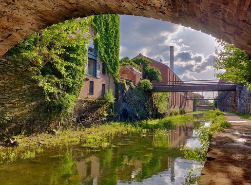 File:C&O Canal in Georgetown in Spring 2019.jpg - Wikipedia