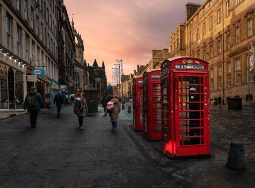 Free Images : scotland, edinburgh, street, phone booths, morning, telephone  booth, urban area, red, town, metropolitan area, human settlement, city,  metropolis, downtown, neighbourhood, building, infrastructure,  architecture, pedestrian, road ...
