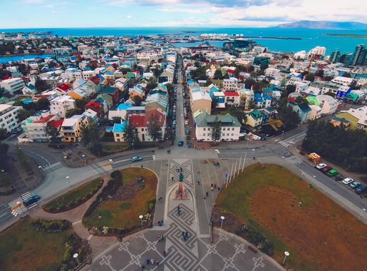 Free Images : water, architecture, sky, skyline, city, cityscape, downtown,  daytime, suburb, scenic, iceland, intersection, tourism, outdoors, hdr,  buildings, vista, reykjavik, metropolis, bird's eye view, aerial  photography, urban area, residential ...