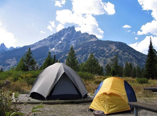 Camping - Grand Teton National Park (U.S. National Park Service)