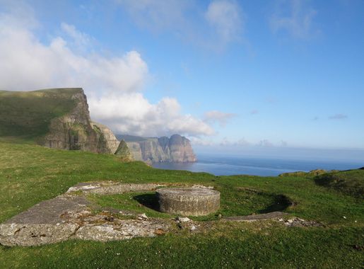 File:World War II Remains of a British Concrete Gun Pit on Eggjarnar  Suduroy Faroe Islands.JPG - Wikimedia Commons