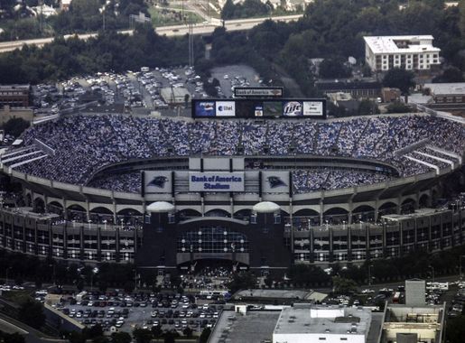 The Bank of America Stadium in Charlotte, North Carolina image - Free stock  photo - Public Domain photo - CC0 Images