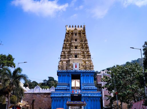File:Varaha Lakshmi Narasimha temple in Simhachalam.jpg - Wikimedia Commons
