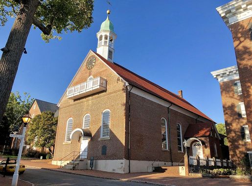 File:Home Moravian Church, Old Salem, Winston-Salem, NC (49036541457).jpg -  Wikimedia Commons
