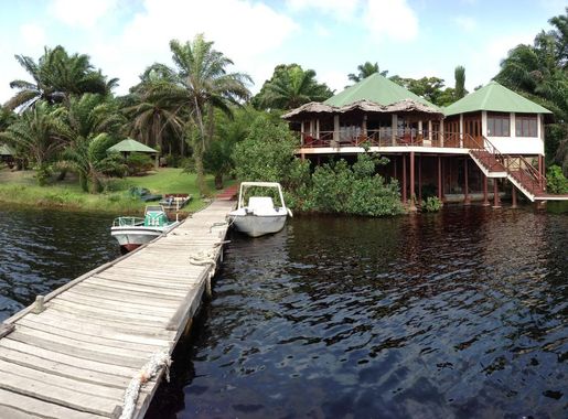 File:Gabon Loango National Park View of Lodge from water.jpeg - Wikimedia  Commons