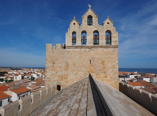 Free Images : sea, architecture, town, building, monument, vacation,  france, landmark, cathedral, fortification, tourism, place of worship, bell  tower, catholic, monastery, camargue, provence alpes c te d azur, fortified  church, place of