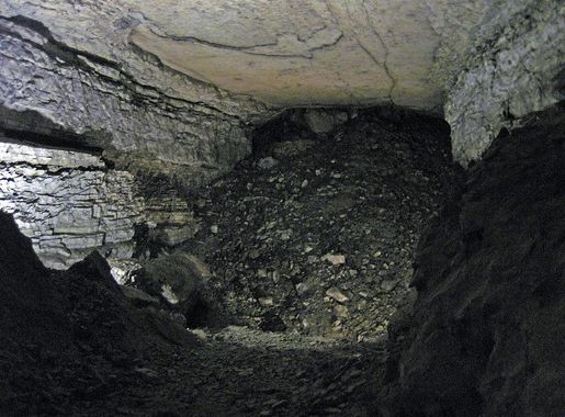File:Breakdown pile in giant canyon passage (Lookout Mountain & Dismal  Hollow, Mammoth Cave, Kentucky, USA) (24043083098).jpg - Wikimedia Commons