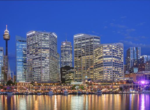 File:Cockle bay wharf twighlight.jpg - Wikimedia Commons