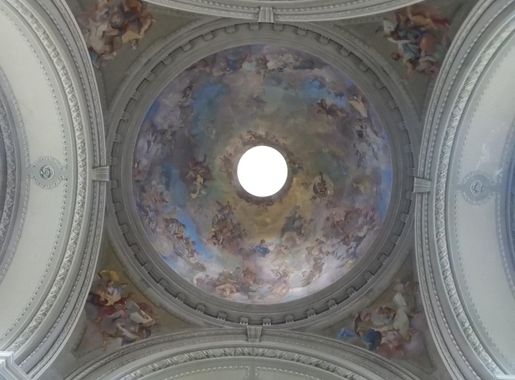 File:Vác Cathedral. Dome. Fresco by Franz Anton Maulbertsch. - Hungary.JPG  - Wikimedia Commons