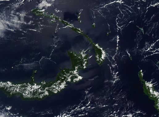 Plume from Rabaul Volcano