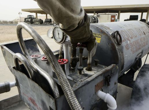Cryogenics helps pilots breathe easy across AOR > Air Combat Command >  Article Display