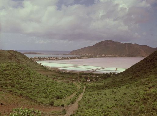 File:Collectie Nationaal Museum van Wereldculturen TM-20017489 Gezicht op  de zoutpannen 'Salt Pond' en de hoofdstad Philipsburg Philipsburg Boy  Lawson (Fotograaf).jpg - Wikimedia Commons