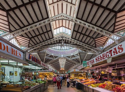 Archivo:Mercado Central, Valencia, España, 2014-06-30, DD 115.JPG -  Wikipedia, la enciclopedia libre