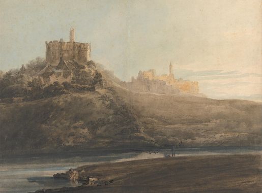 File:Thomas Girtin - Warkworth Castle, Northumberland - Google Art  Project.jpg - Wikimedia Commons