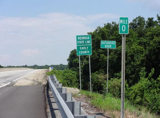 File:Early County line, Georgia State border, US84EB.JPG - Wikimedia Commons