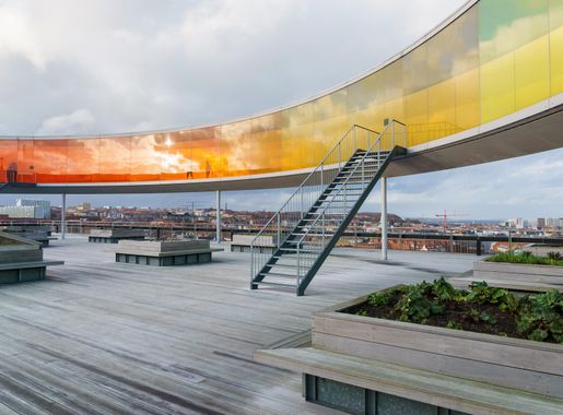 File:-Your Rainbow Panorama- at ARoS Aarhus Kunstmuseum, 2017-04-12 7.jpg -  Wikimedia Commons