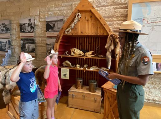 Lewis and Clark National Historic Trail's Omaha interpretation team (U.S.  National Park Service)