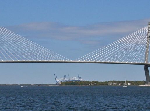 File:Arthur Ravenel Bridge (from water).jpg - Wikimedia Commons