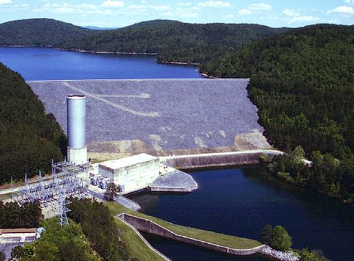 File:USACE Blakely Mountain Dam.jpg - Wikimedia Commons