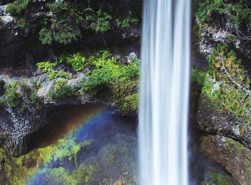 Cheonjiyeon waterfall Jeju island, Korea. | Free Photo - rawpixel