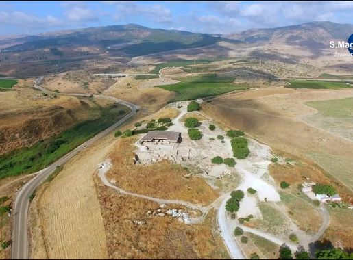 Archaeological and Tourism sites, Samuel Magal. - Israel, Tel Hazor, תל  חצור, אתר מורשת עולמית