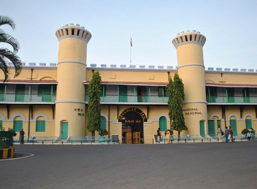 File:Front View of Cellular Jail, Port Blair.JPG - Wikimedia Commons