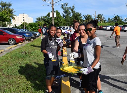 300 Volunteers Participate in Day of Service at American Memorial Park - American  Memorial Park (U.S. National Park Service)
