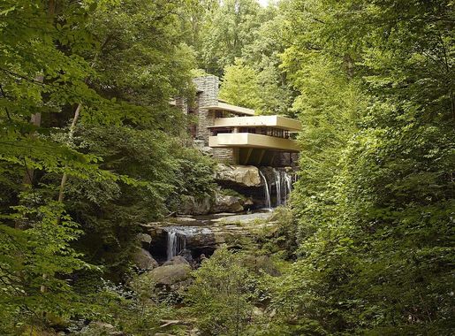 File:Fallingwater, also known as the Edgar J. Kaufmann, Sr., residence,  Pennsylvania, by Carol M. Highsmith.jpg - Wikipedia