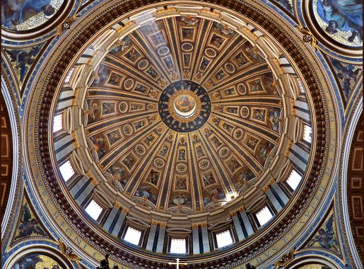 File:Dome of Saint Peter's Basilica (interior) - Vatican City - 13 May  2011.jpg - Wikimedia Commons