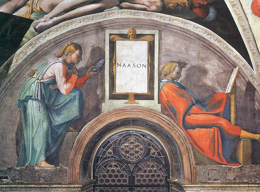 File:Michelangelo Sistine Chapel ceiling - Naason restored.jpg - Wikimedia  Commons