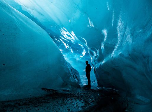 File:Glacier-cave-man-iceland (Unsplash).jpg - Wikimedia Commons