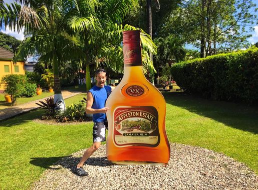 The Happy Hour Guys - The Happy Hour Guys beat the cold at the Appleton Rum  Estate.