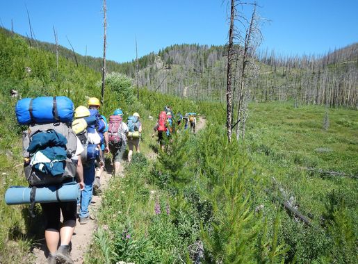 File:Hiking in the Scapegoat Wilderness.jpg - Wikipedia