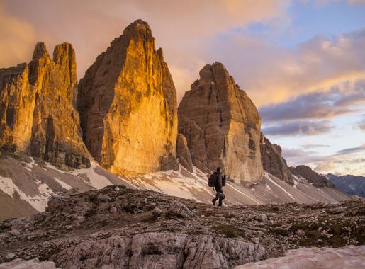 File:Tre Cime di Lavaredo al Tramonto.jpg - Wikimedia Commons