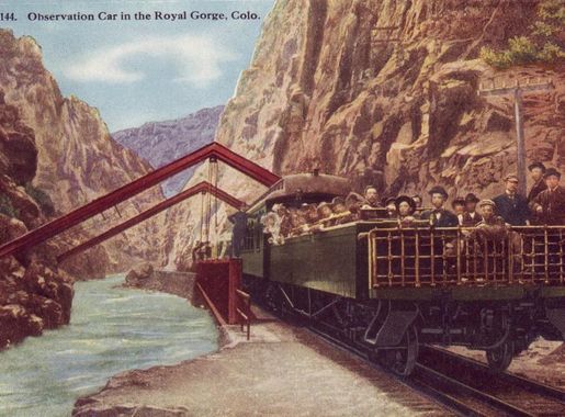 Datei:Royal Gorge Denver and Rio Grande tourist passenger car 1918.JPG –  Wikipedia