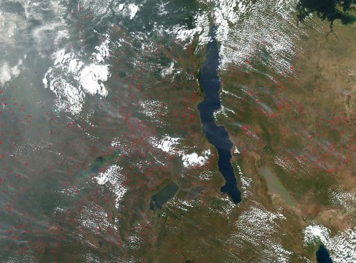 Fire Season in Central and Southern Africa