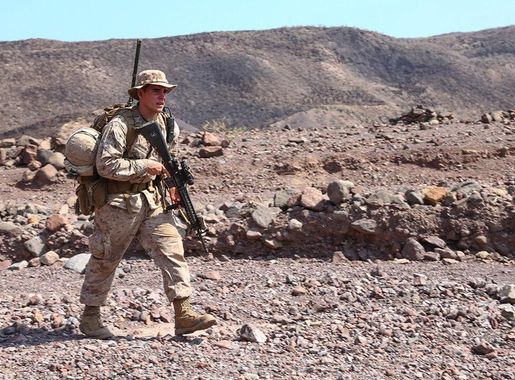 Golf Co., 11th MEU patrols in Djibouti
