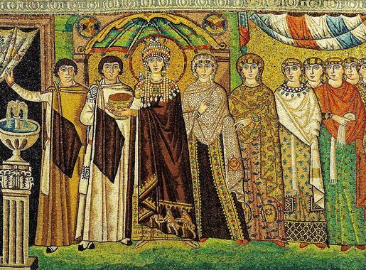 File:Mosaic of Theodora - Basilica San Vitale (Ravenna, Italy).jpg -  Wikimedia Commons