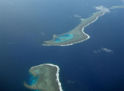 File:Chuuk lagoon, Mochun Fanananei Pass aerial view (cropped).jpg -  Wikimedia Commons