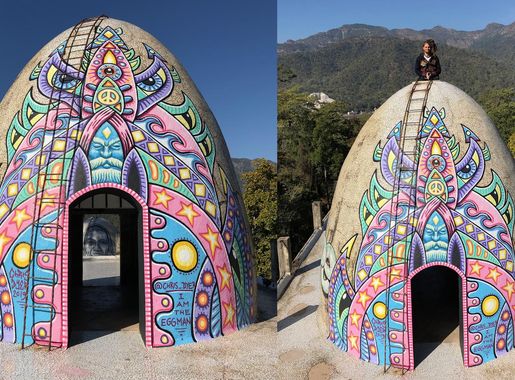File:I am the Eggman, Beatles Ashram, Rishikesh, India.jpg - Wikimedia  Commons