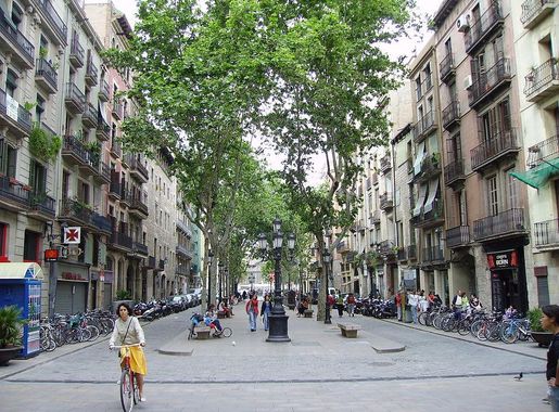 Archivo:Passeig del Born Barcelona Catalonia.JPG - Wikipedia, la  enciclopedia libre