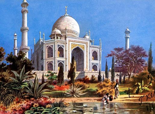 File:Taj Mahal in Agra, India.jpg - Wikimedia Commons