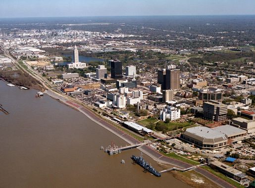 File:Baton Rouge Louisiana waterfront aerial view.jpg - Wikipedia