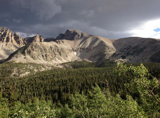 File:2013-07-14 18 50 54 View of Wheeler Peak and Engelmann Spruce forest  from the Wheeler Peak Summit Trail in Great Basin National Park, Nevada.jpg  - Wikimedia Commons