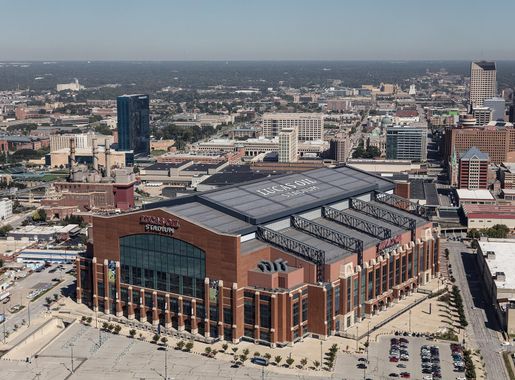 File:Aerial view of Indianapolis, Indiana, with a focus on Lucas Oil Stadium,  highsm.40934.jpg - Wikimedia Commons