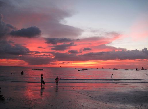 File:Boracay Cloudy Sunset.JPG - Wikipedia