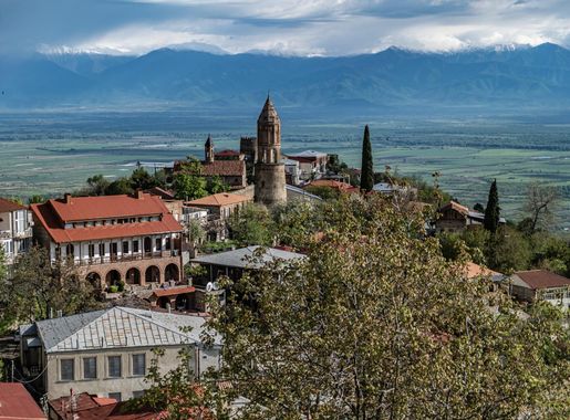 File:St. George's Church in Sighnaghi Panorama.jpg - Wikimedia Commons