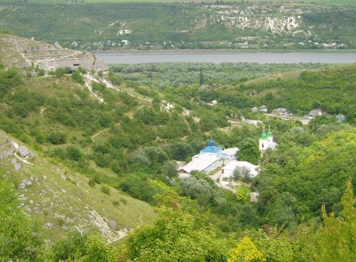 File:View down on Saharna monastery (190184702).jpg - Wikimedia Commons