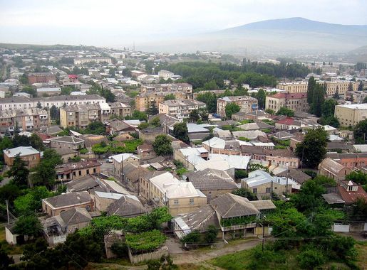 File:View of Gori from Gori Fortress (photo by Peterfitzgerald, 2005).JPEG  - Wikimedia Commons