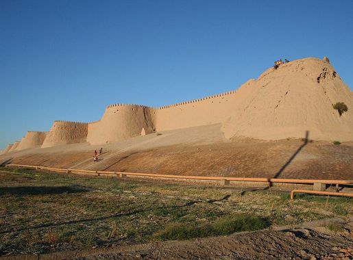 File:Khiva Itchan Kala walls.JPG - Wikimedia Commons
